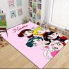 Custom Name Sailor Moon Friendship Carpet Rug Customizable Soft Washable Anti-Slip Home Living Room Sofa Mats Personalized Rug. 0909431