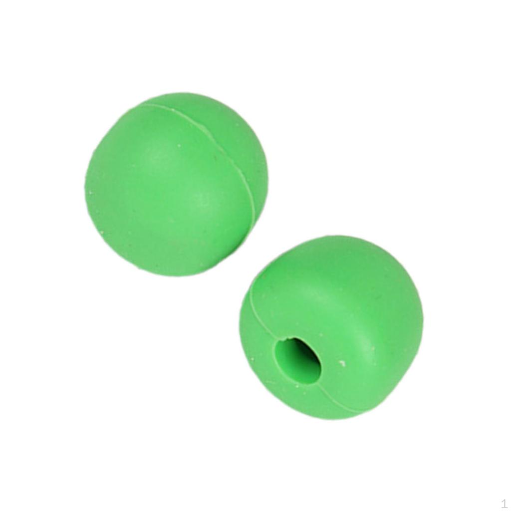 2 Stück Drum Mute Drumstick Silent Tip, Dämpferzubehör, Übungs-Percussion-Tipps