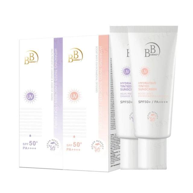 My Scheming - BB Amino Hydrating Tinted Sunscreen SPF 50+ PA++++ Tender Skin - 35ml