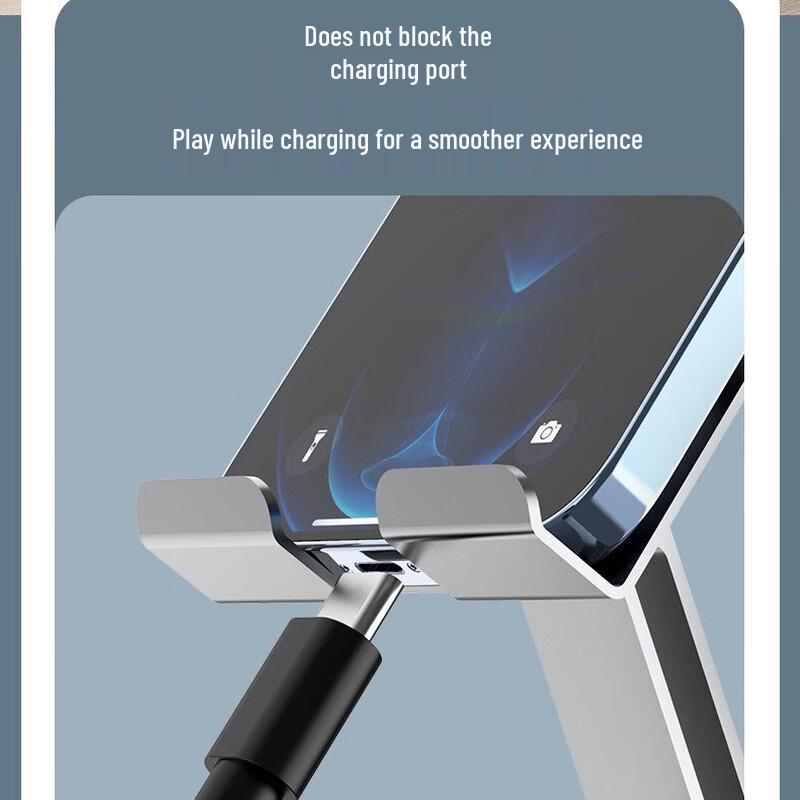Changbaosen 5-Pack Folding Metal Desk Phone & Tablet Stand