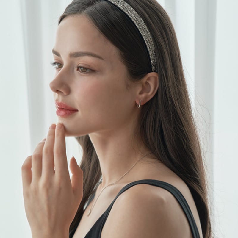 ELLEHAIR Daily Point Cubic Hairband ELHB011