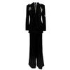 High Street Fashion 2026 Butterfly Bead Rhinestone Suit: Heavy Duty, Three-Dimensional Two-Piece Set with Long Pants.