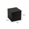 Black Sandalwood Square Blank Unfinished Wood Blocks Non Toxic for DIY Carving Stamp Craft