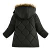 Boys' Casual Thick Cotton-padded Jacket, Winter Children's Medium-length Thick Cotton-padded Jacket