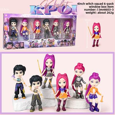 Σετ 1/6 τεμαχίων Action Figure Toy Derpys Τίγρης Ρούμι Μίρα Ζόεϊ Κούκλα Sussy Δώρο για Φίλους Χριστουγεννιάτικη Συλλογή