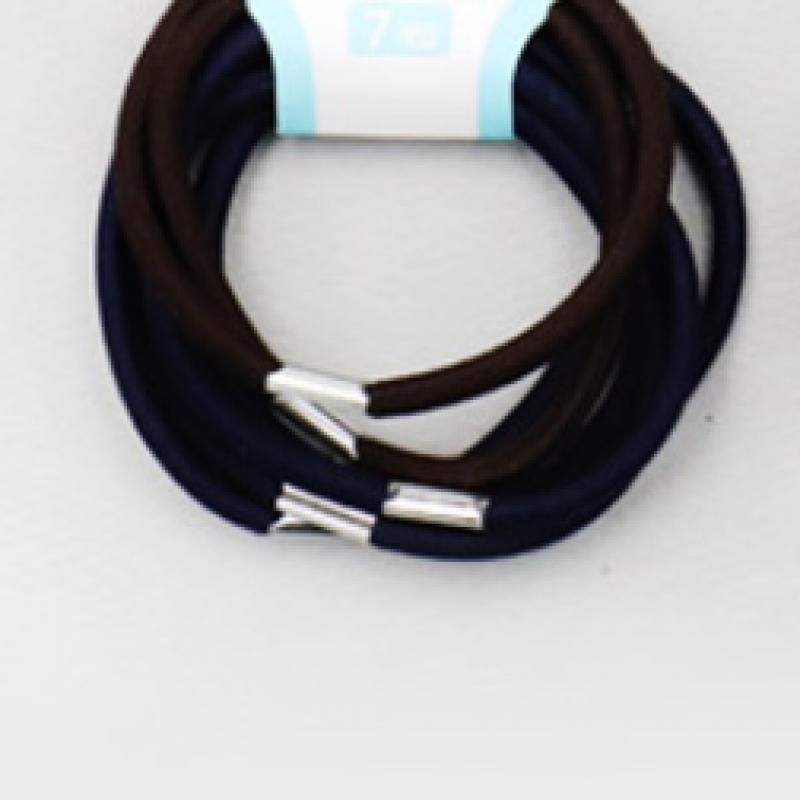 Daiso Tip Hair Elastic Band 7 Pack