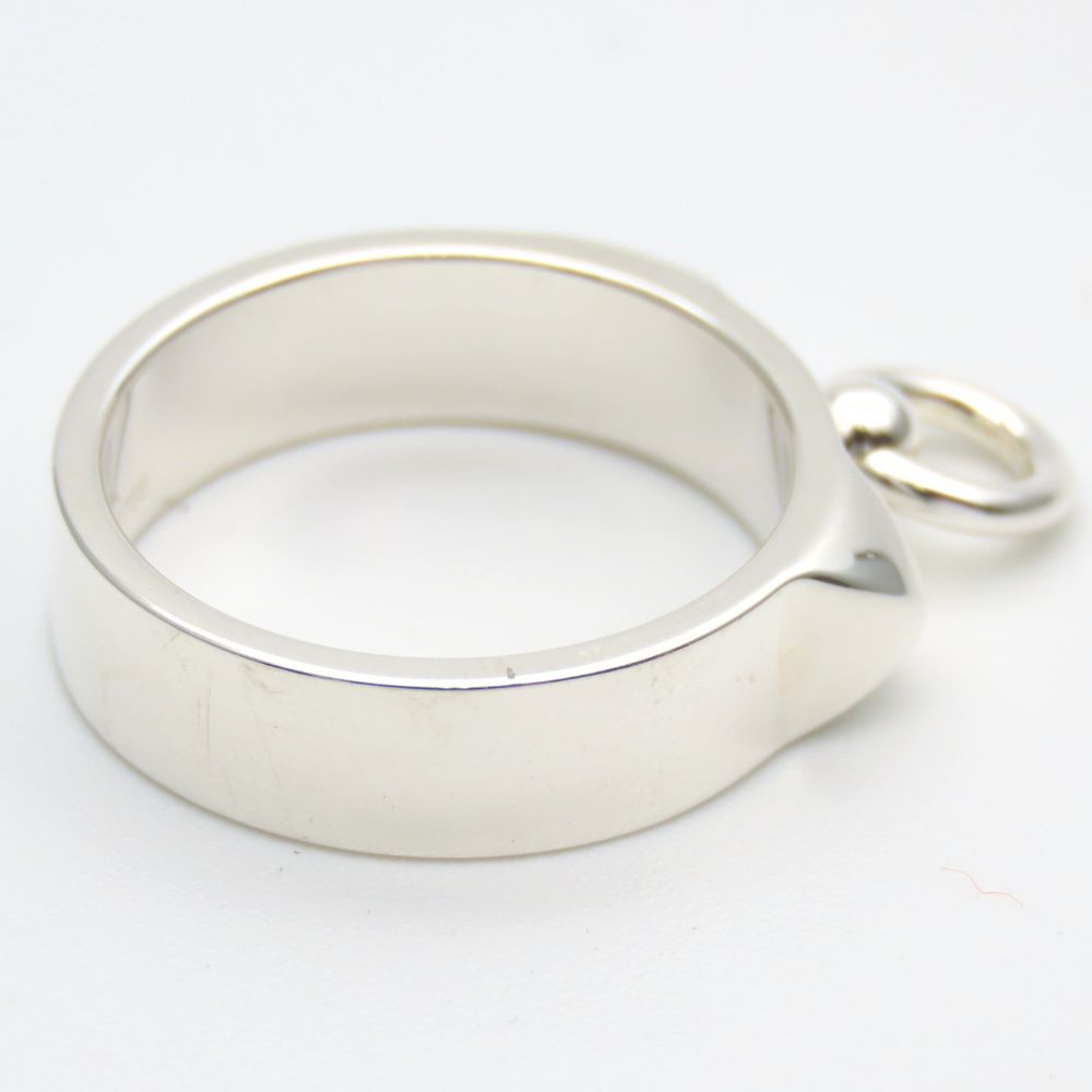 Gebrauchter HERMES Ring Collier de Chien PM EU#50 50 Silber925 4.6g Silberschmuck