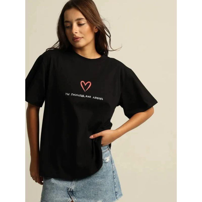 Loose Printed Top Western Style New Fashion Casual Loose Print Round Neck Short Sleeve T-shirt Top