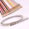 Fashion Graceful Sweater Dress Strap Adjustable Belt Thin Skinny Waistband Faux Leather Belts