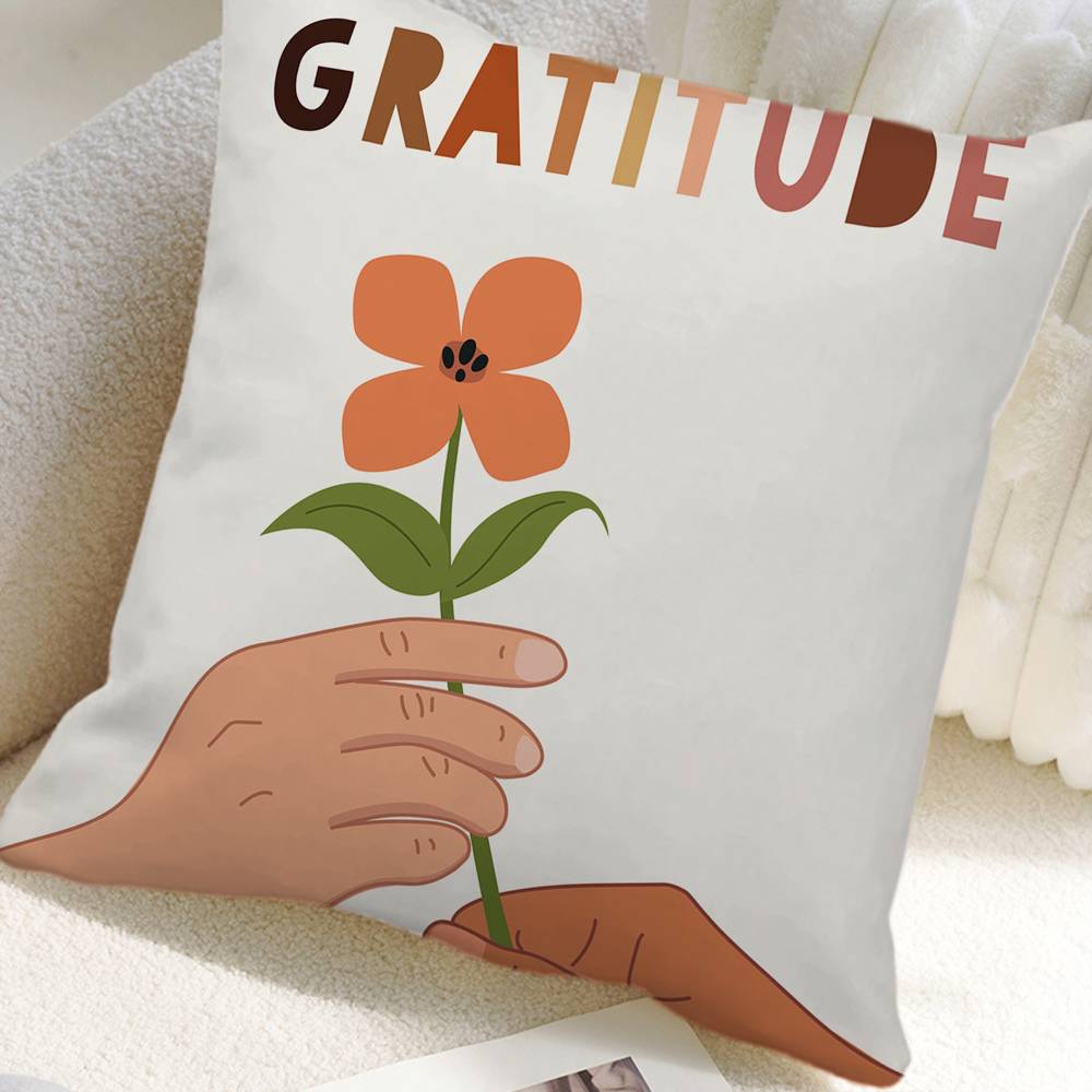 Powerful Love Hands Pillow Case Square Pillow Bedroom Sofa Leisure Comfort Cushion Car Home Decoration