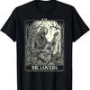 Guitarist And His Guitar The Lovers Tarot Card T-Shirt