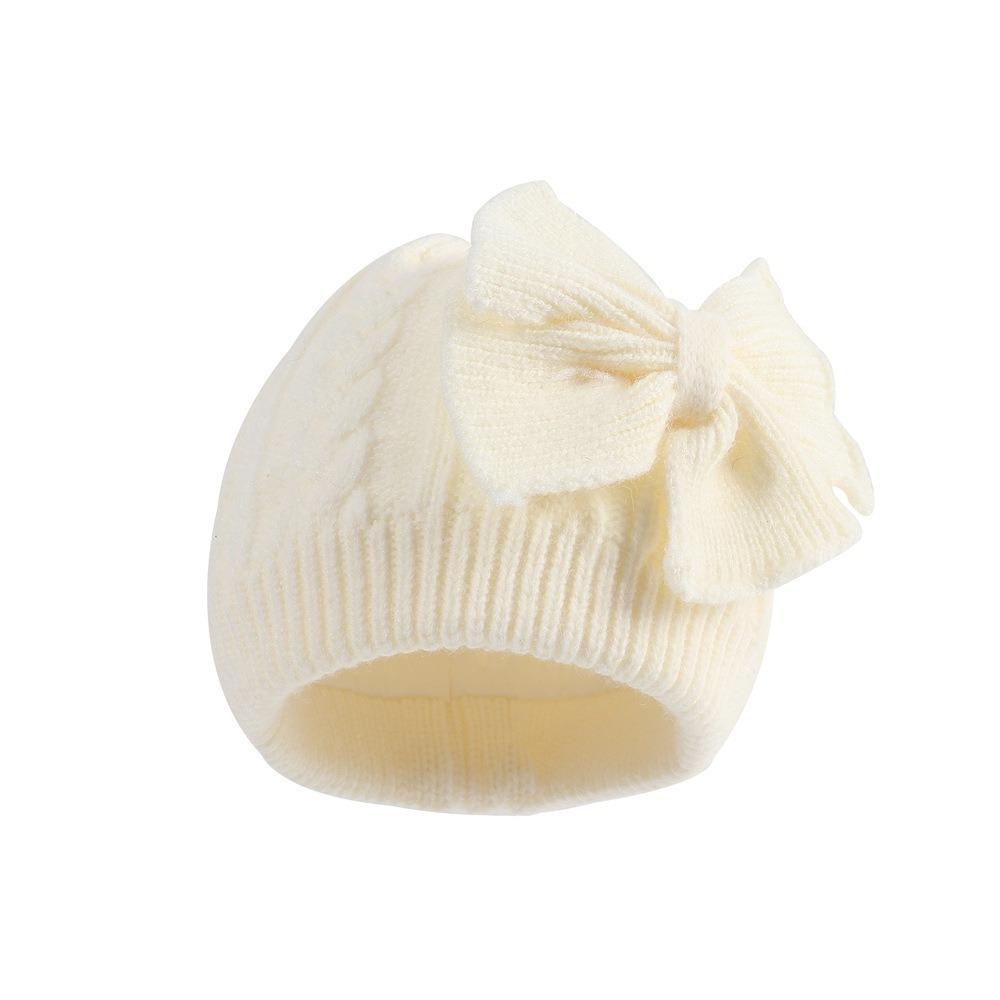 

Stretchy Fabric Baby Knit Hat Knit Material Winter Hat Soft Stretchy Hat Winter Season бежевый