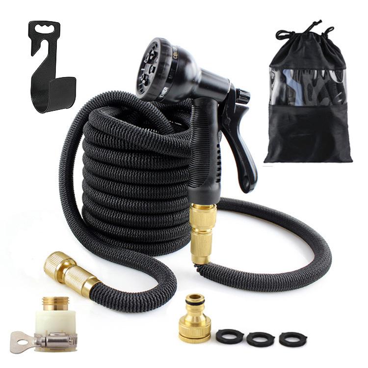 High-Pressure Garden Car Wash Water Gun with Telescopic Hose