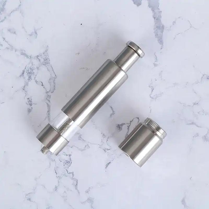 Billig Manuell Rostfritt Stål Tumtryck Krydda Sås Mortel Effektiv Lämplig För Olika Kryddor Såsom Peppar Och Salt