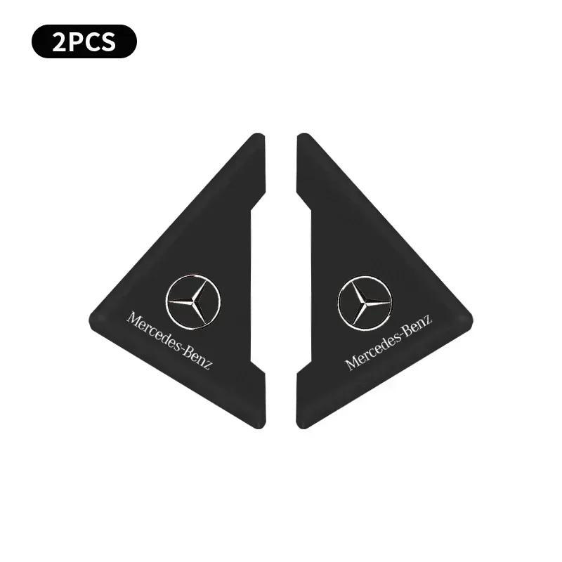 

2pcs Auto Logo Car Door Guard Edge Corner Protector for Mercedes benz W203 W204 W205 W210 W211 W212 W463 W464 W164 W176 CLA