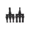 1 Pair T2/T3/T4/T5/T6 Male&Femal Branch PV Solar panel Cable Connectors 30A 1000V Electrical Photovoltaic Panel Wire Connector