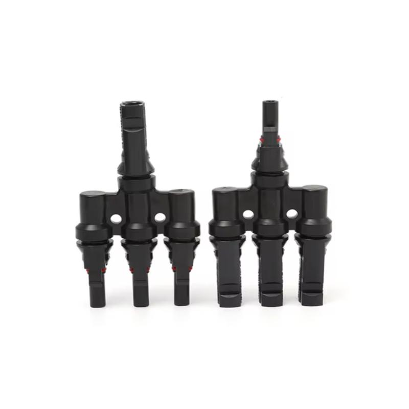 1 Pair T2/T3/T4/T5/T6 Male&Femal Branch PV Solar panel Cable Connectors 30A 1000V Electrical Photovoltaic Panel Wire Connector