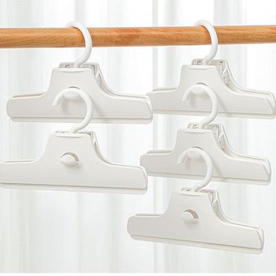 Skirt Clip Hangers Anti Slip Traceless Clip Skirt Hangers With Silicone Layer Strong Load Bearing Space Saving Multifunctional