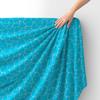Royal Velvet Fabric Polyester For Sewing - Water Surface Motif