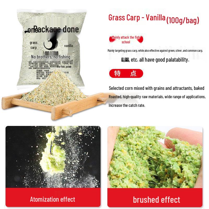 Universelle Angelfutterzusätze für Karausche, Graskarpfen, Silberkarpfen und Marmorkarpfen – Perfekt für das Naturköderangeln