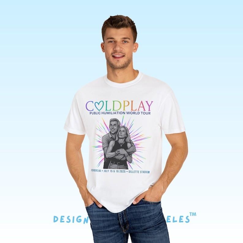 

COLDPLAY COUPLE TSHIRT |Concert Tee Parody Unisex Fans S5XL Unisex T-Shirt XXL
