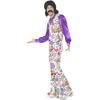 Smiffys Herren 60er Groovy Hippie Kostüm