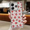 Cartoon Strawberry Pattern Phone Case for Redmi Note 12 Pro 14 10 Pro 11 10 Lite 10s 13 9Pro 11s 9S Soft Cover