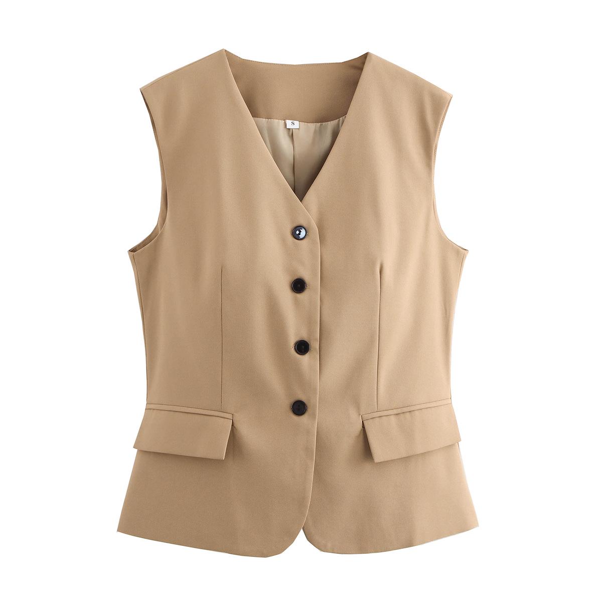 European American Women s Fashion Versatile Vest S