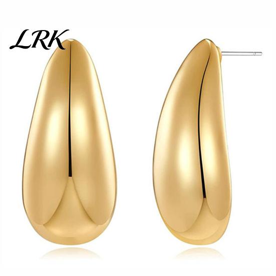 Versatile Earrings 1 Pair Teardrop for Women, Small Water Drop Stud Cute Earrings, Chunky Statement Jewelry Wedding, Party, Prom, Daily Detailed