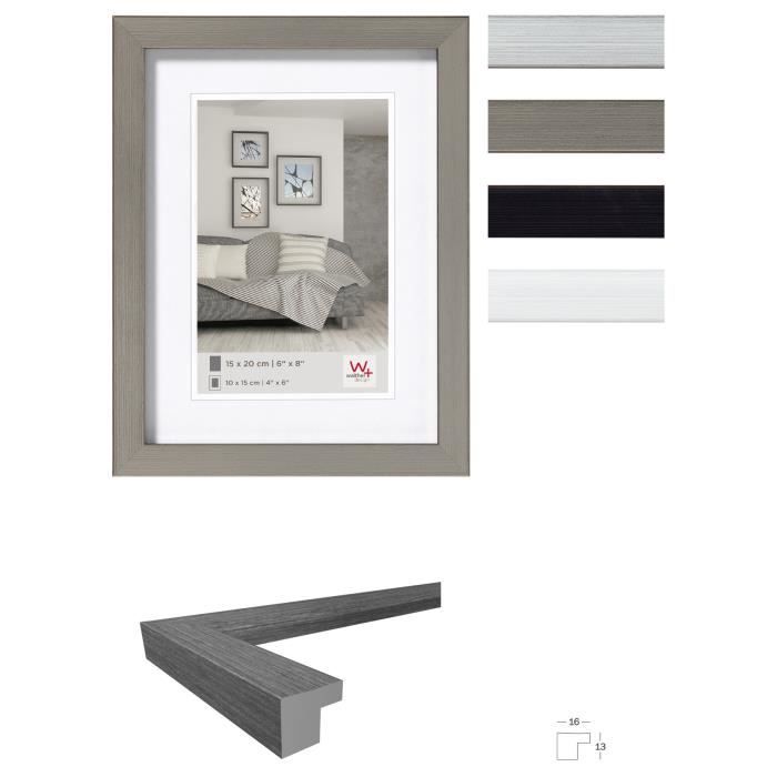 Cadre Design - Construction - 30x40 Cm - Argent