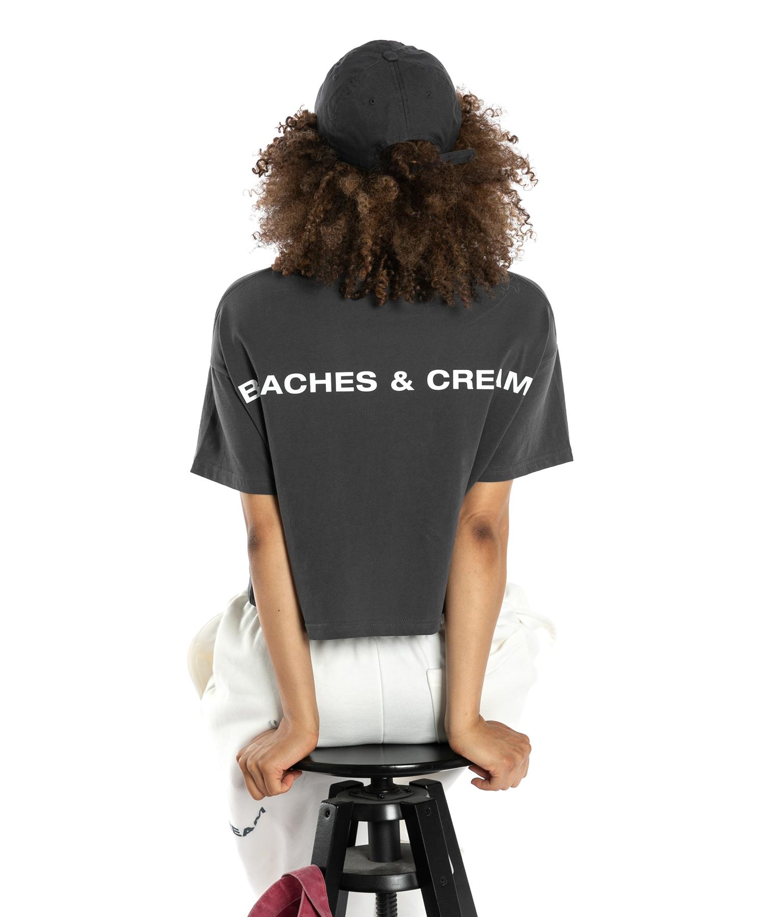 Bichiseuaenkeulim [Crop Fit]Simple Logo Short Sleeves-Charcoal Charcoal/Free