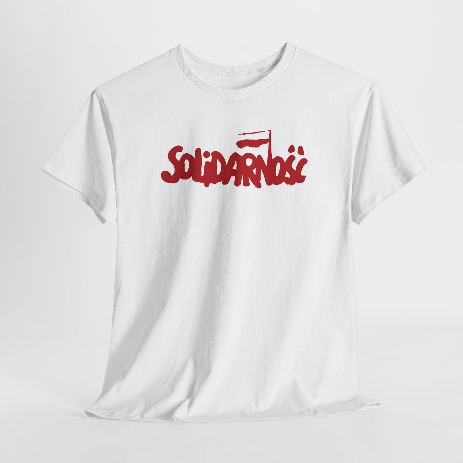 Solidarity, Polish, Solidarność Trade Union Poland T-Shirt Mens Womens Tees Top S