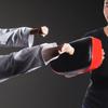 Boxe Muay Thai Pad Courbe Cible Mains Pieds Entraînement de Frappe  (rouge)
