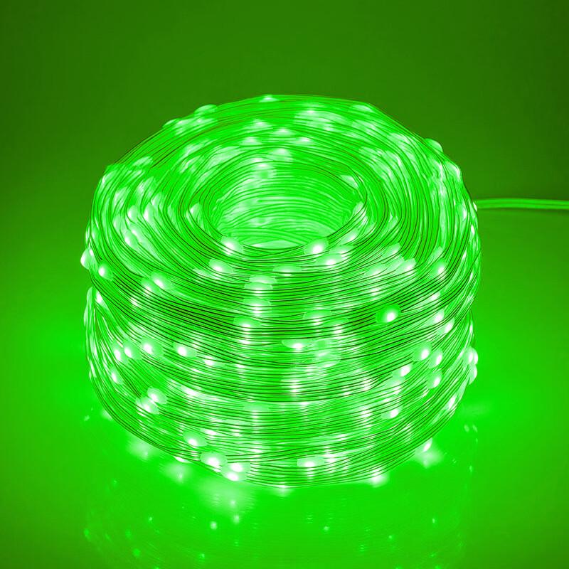 Yipan HC Waterproof Solar Green LED String Lights