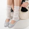 Bow Decor Sock Cuffs Cotton Slouch Socks Soft Fabric Leg Sleeves  Girls