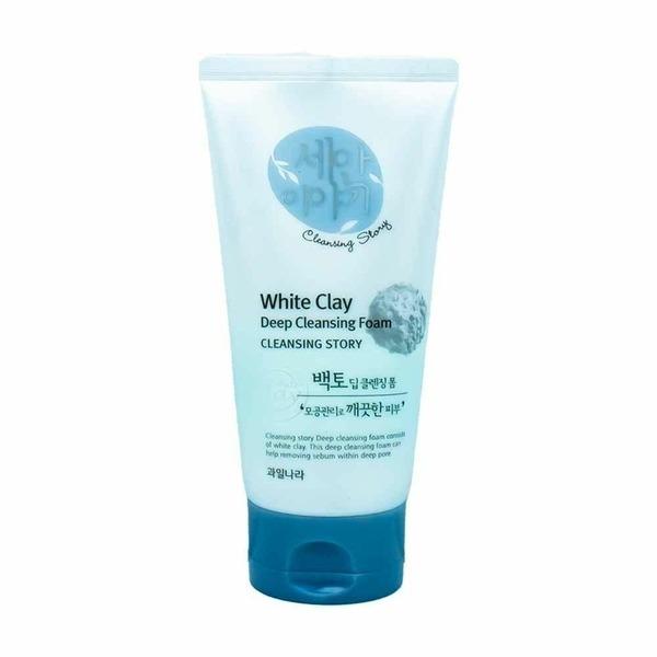 KWAILNARA Face Wash Story White Clay Deep Cleansing Foam 150ml (WACF6A5)