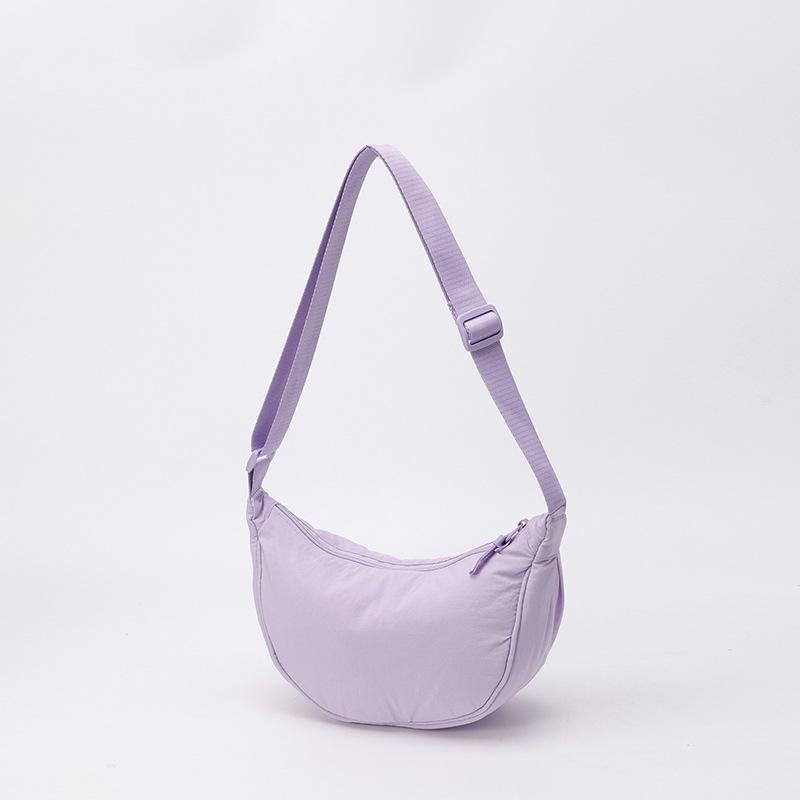 Versatile Nyl Crescent Shoulder Crossbody Bag Lightweight, Durable, Stylish 20+ Vibrant Color for Everyday Use, Travel, Outing