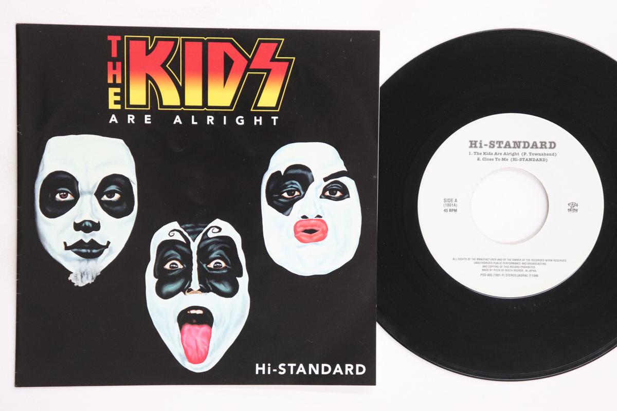 

7inch Record HISTANDARD Kids Are Alright Close To Me My 1801 PIZZA OF DEATH Japan Japanese PopRock Used
