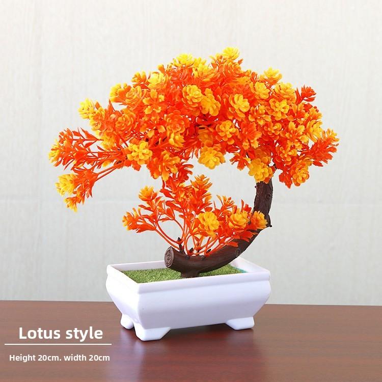 Plastic Bonsai Terrarium With Creative Design For Indoor Garden Display