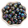 6/8/10mmABS Imitation Pearl AB Color Round Beads DIY Handmade Beaded Loose Bead Material Hair Accessories