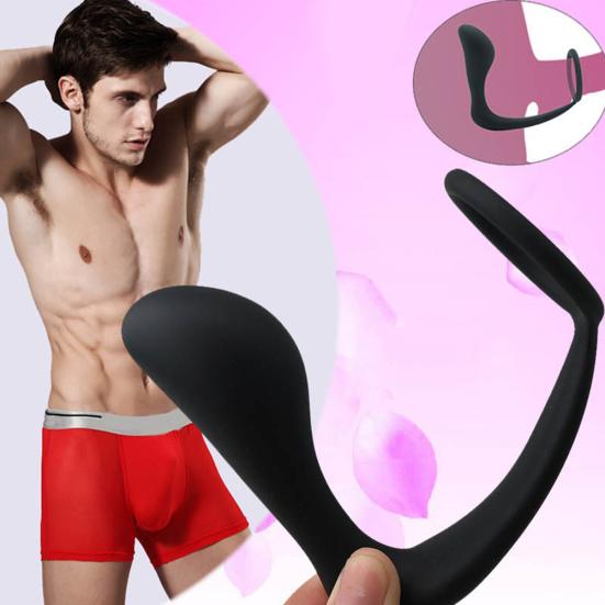 Masturbator Masturbation Butt Anal Plug Silicone Men Sex Toy Gift Comfortable