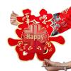 3D Double Happiness Wedding Sticker for Community and Villa Doors