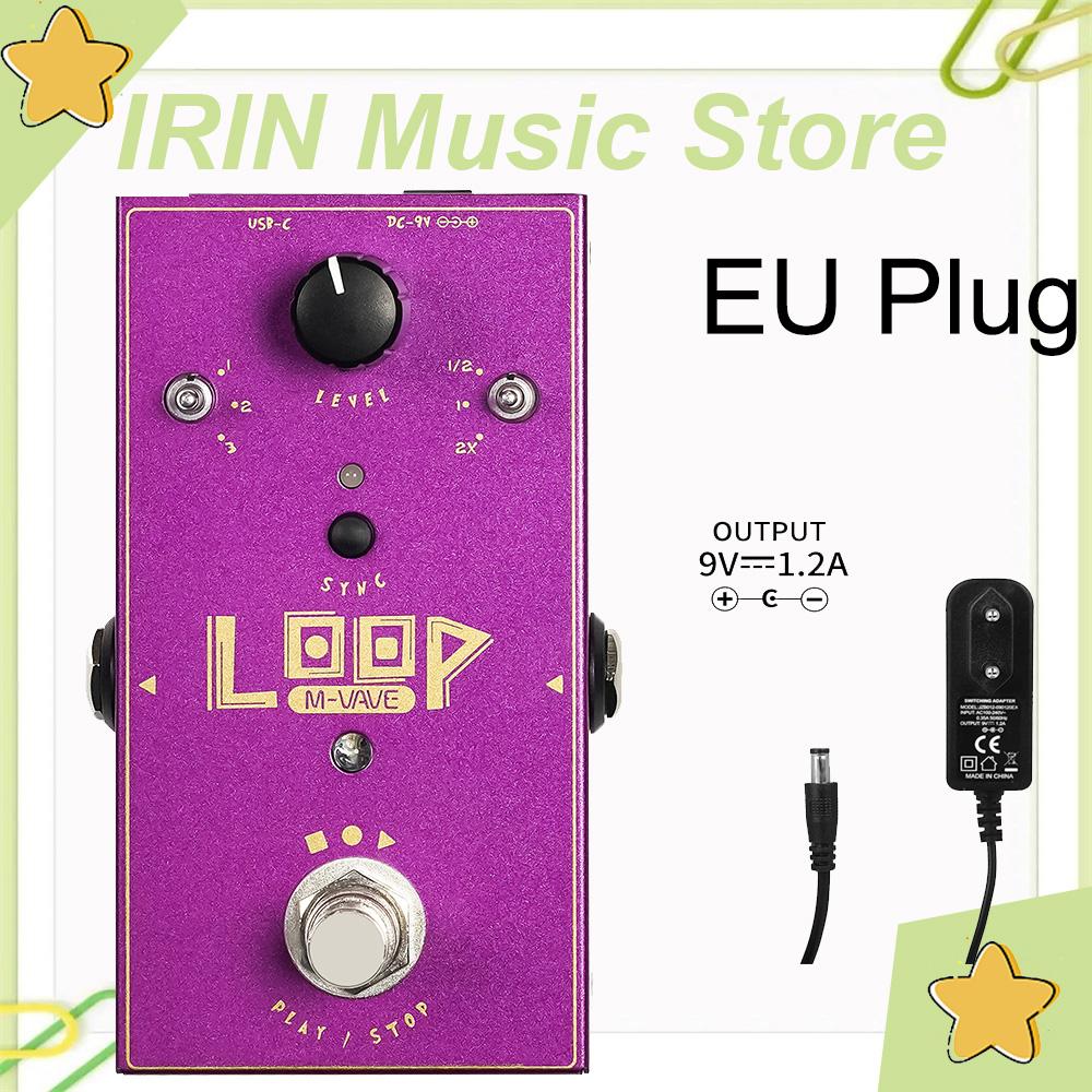 

M-vave Loop II Looper Guitar Pedal,3 Loops Up To 11 Minutes Recording Time,3 Speed Control Loop Effect Pedal