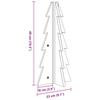 Wooden Christmas Tree for Decorating 49 Cm Solid Pine Wood