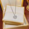 Korean Pearl Titanium Steel Versatile Choker - Luxury Women's Necklace