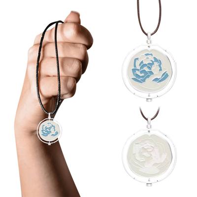 Alloy Rotatable Pendant Necklace, The Best Gift For Valentine's Day, It's A Perfect For Any Outfit And Use In Home, Dating, Parties, Etc.