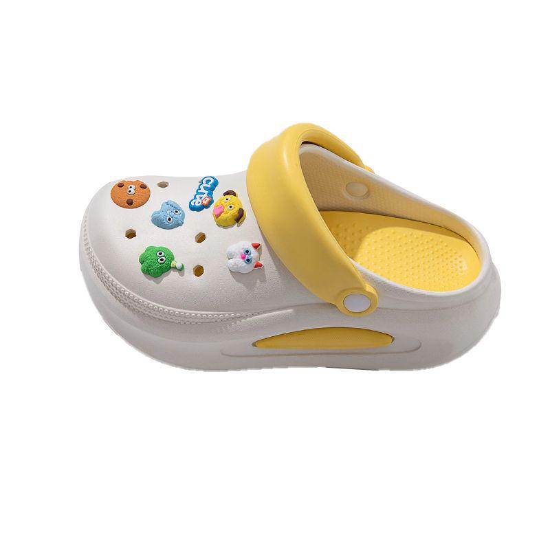 2024 Women's Cute Closed-Toe Height-Boosting Non-Slip Beach Sandals