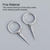 2 Pieces Alloy Women Earring Decorative Solid Color Electroplated Unfading Elegant Ear Stud Jewellery Ornament