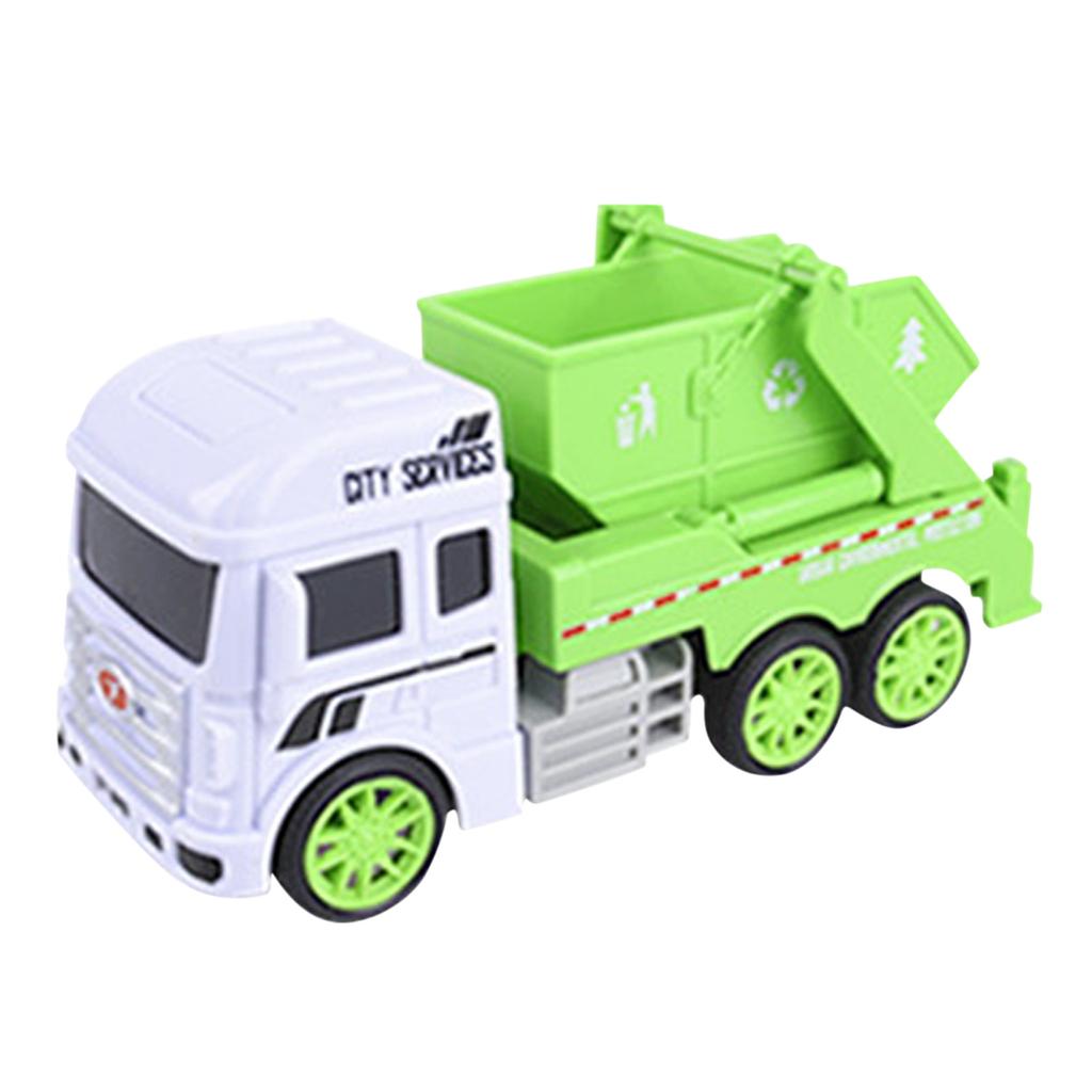 Fire Truck Toy Set Children's Inertial Ladder Lift Sprinkler Toy Diecast Engineering Car Models Fire Fighting Truck Toys for Kid
