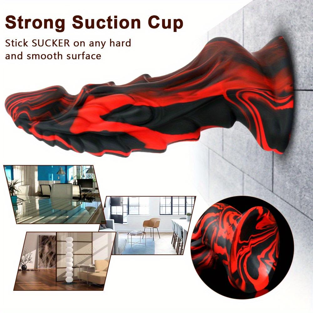 Dragon Monster Dildo Silicone Not Realistic Dildo with Strong Suction Cup Monster Penis Anal Plug Adult Sex Toy for Women Hand-free Toys